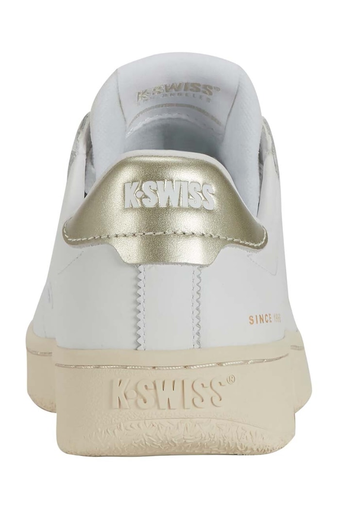 Kožené tenisky K-Swiss SLAMMKLUB CC biela 98911.149.M