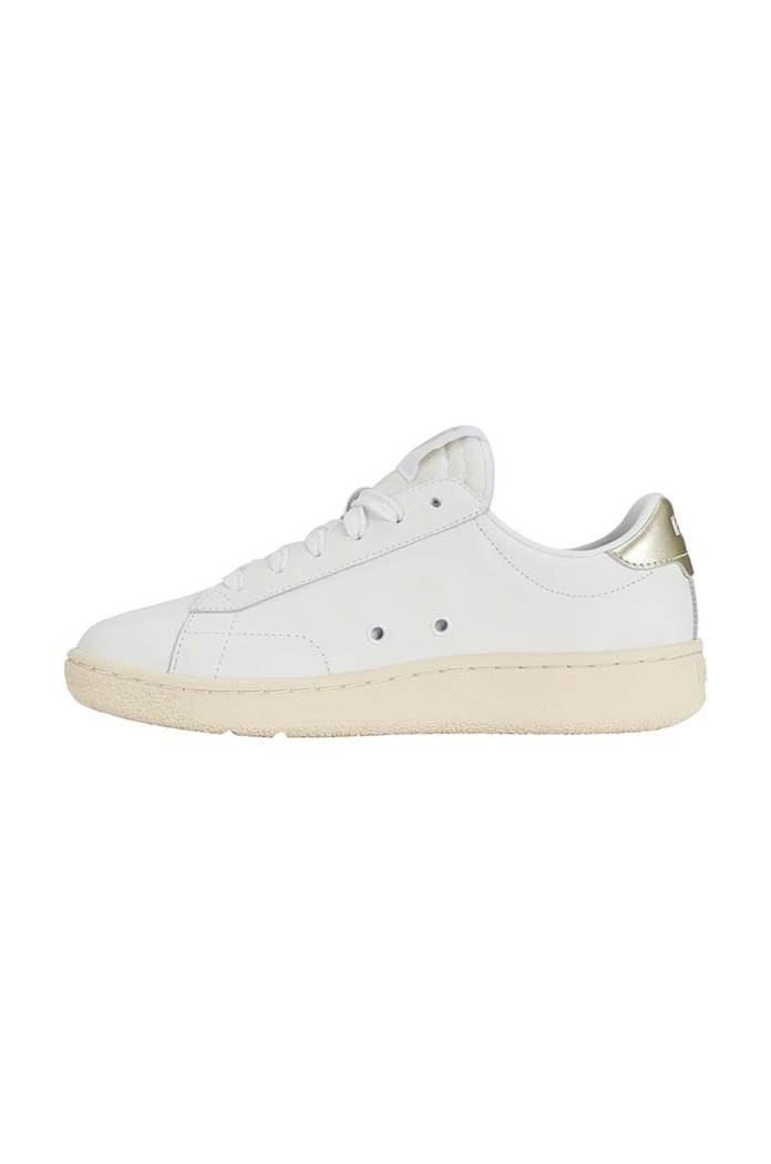 Kožené tenisky K-Swiss SLAMMKLUB CC 98911.149.M biela