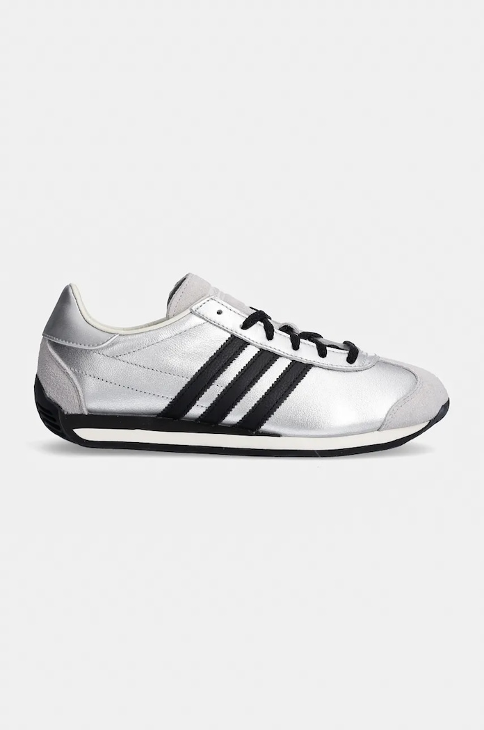 Kožené tenisky adidas Originals Country OG W JH6337 strieborná AW24