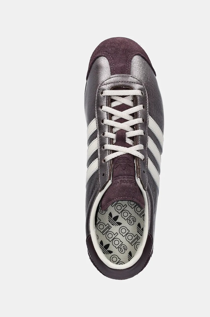 Kožené tenisky adidas Originals Country OG W fialová JH6338