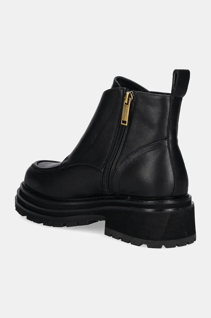 Obuwie Kurt Geiger London botki skórzane Mayfair Chunky Boot 3437900109.BLACK czarny