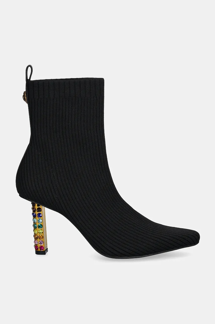 Gležnarji Kurt Geiger London Mayfair Knit Ankle Boot 3438905609.BLACKCOMB črna AW24