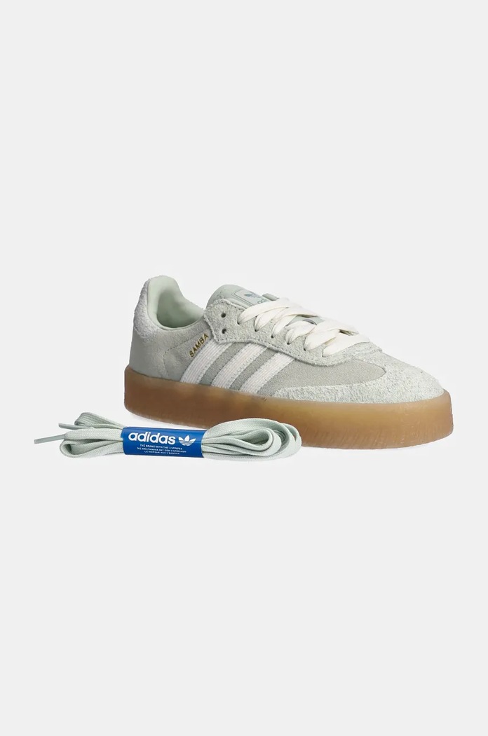 Semišové tenisky adidas Originals Sambae W JI3881