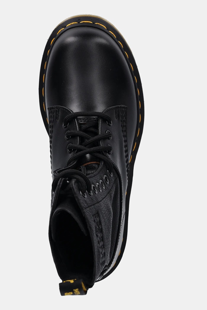 MM6 Maison Margiela leather biker boots MM6 Maison Margiela x Dr. Martens black S66WU0126.P8030