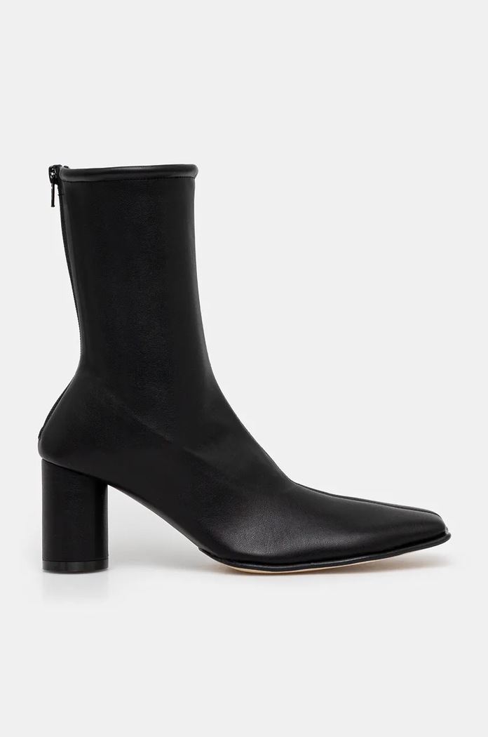 Μποτάκια MM6 Maison Margiela S66WU0120.P7973 μαύρο AW24
