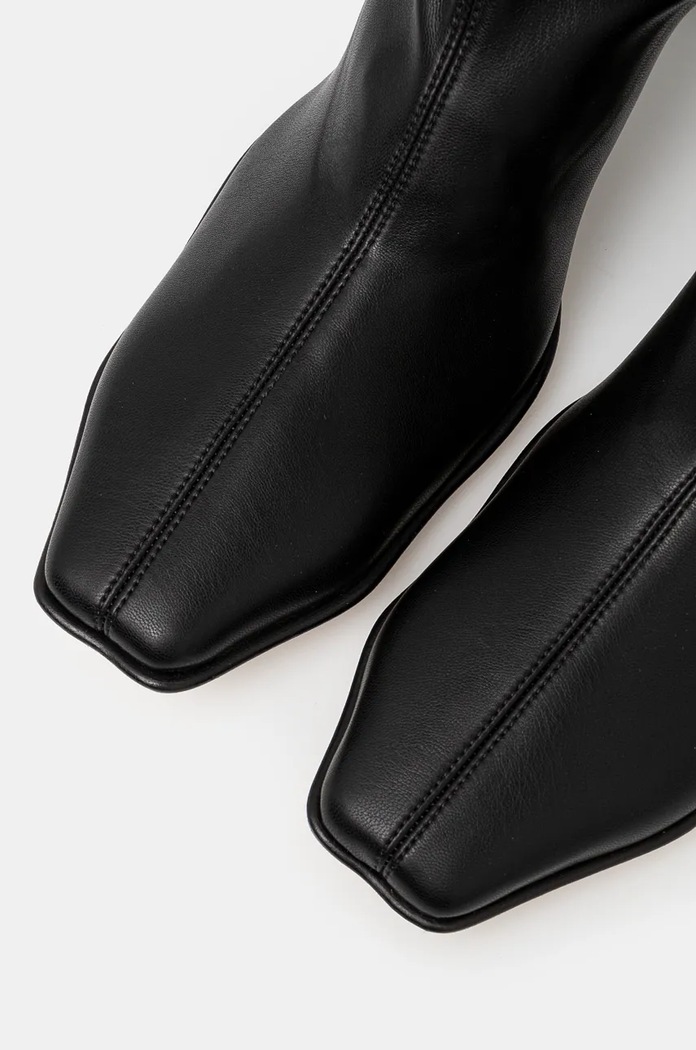 Μποτάκια MM6 Maison Margiela μαύρο S66WU0120.P7973