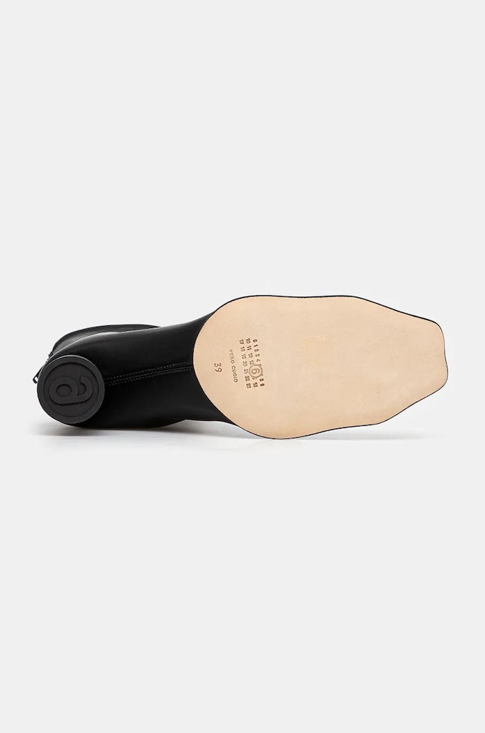 Μποτάκια MM6 Maison Margiela S66WU0120.P7973 μαύρο