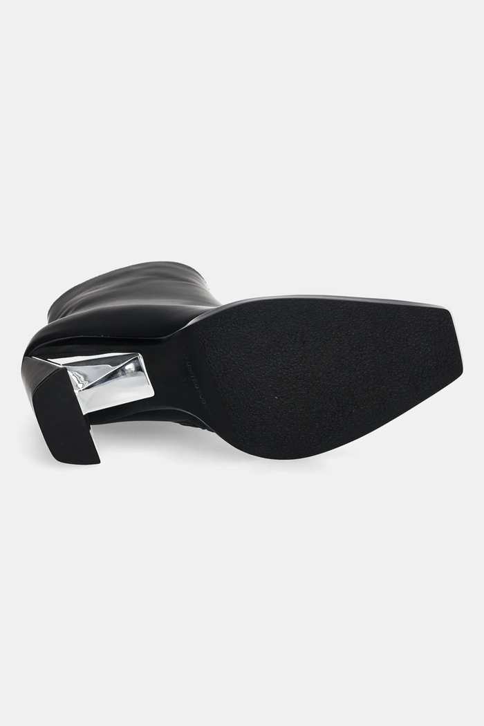 Kožené kotníkové boty United Nude Poly Bootie Hi 1086301191 černá