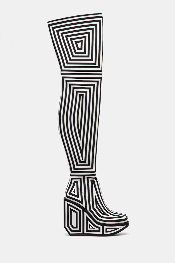 Kozačky United Nude Wa Long Boot Hi 1087851082 černá AW24