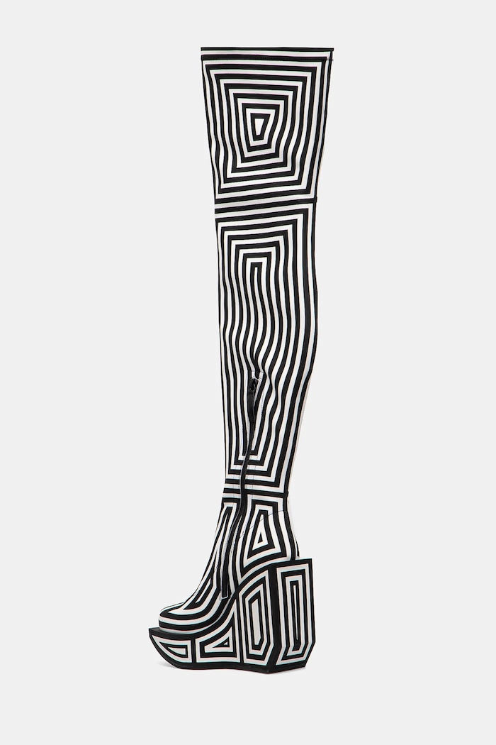 Boty Kozačky United Nude Wa Long Boot Hi 1087851082 černá
