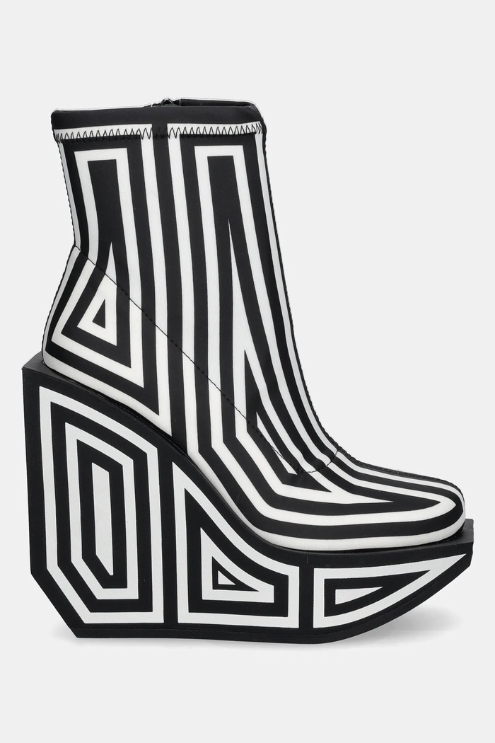 United Nude stivaletti alla caviglia in pelle Wa Bootie Hi 1087951082 nero AW24