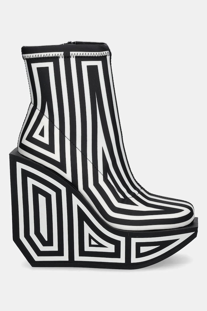 United Nude stivaletti alla caviglia in pelle Wa Bootie Hi 1087951082 nero AW24