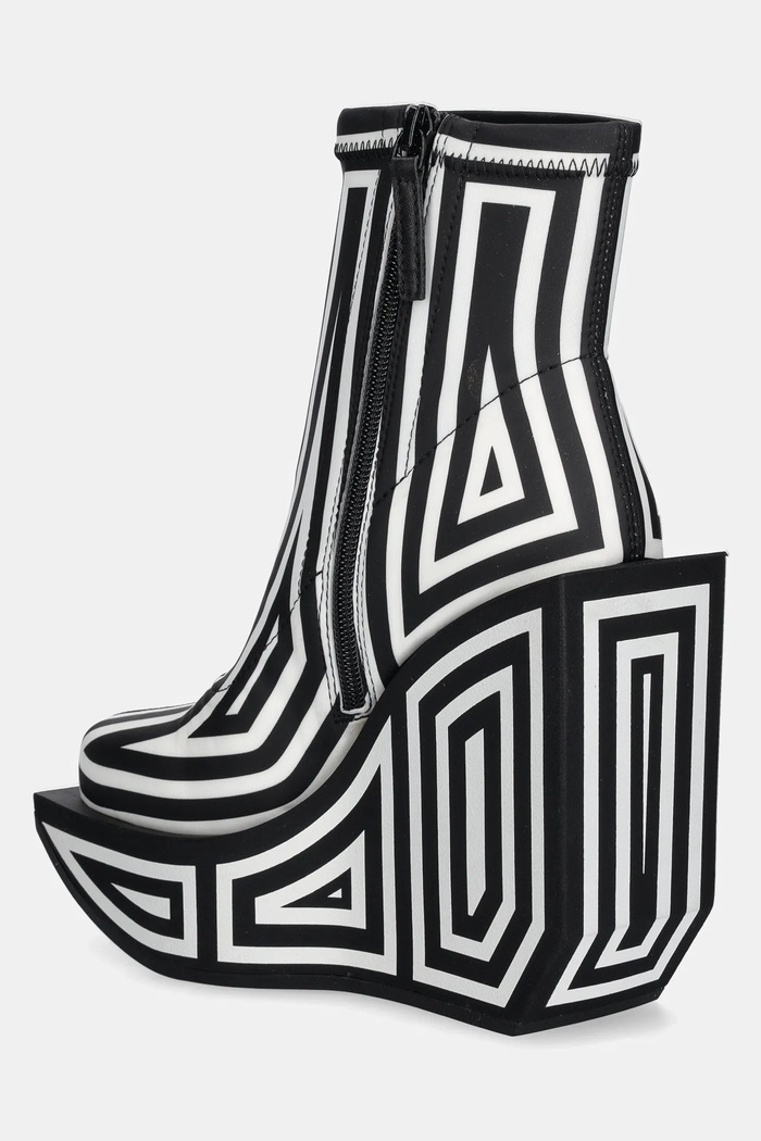 Scarpe United Nude stivaletti alla caviglia in pelle Wa Bootie Hi 1087951082 nero