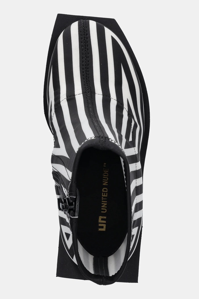 United Nude stivaletti alla caviglia in pelle Wa Bootie Hi nero 1087951082