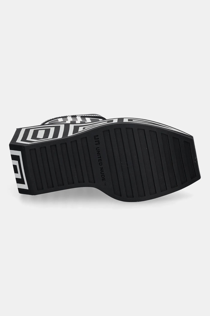 United Nude stivaletti alla caviglia in pelle Wa Bootie Hi 1087951082 nero
