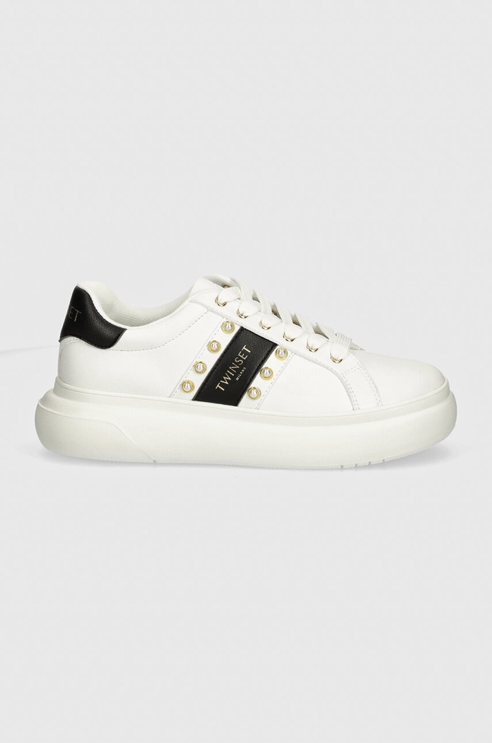 Twinset sneakersy 242TCP01E.01870 biały AW24