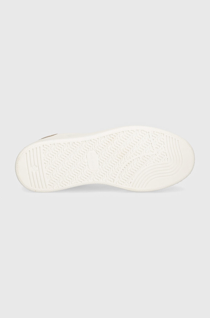 Twinset sneakersy skórzane 242TCP012.11786 biały