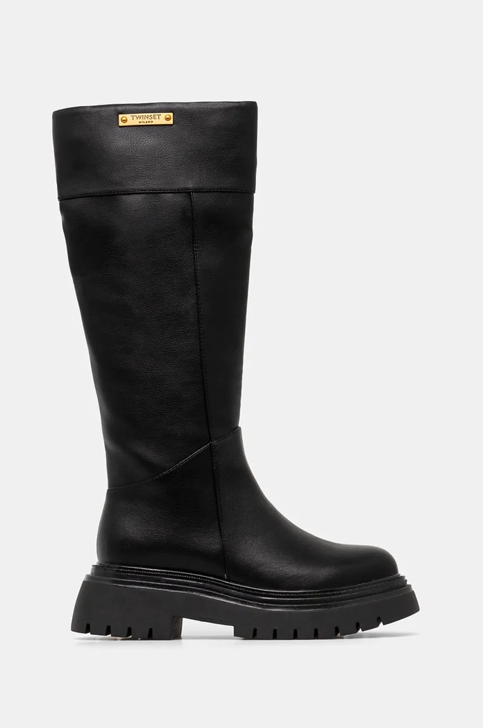 Čizme Twinset 242TCP048.00006 crna AW24
