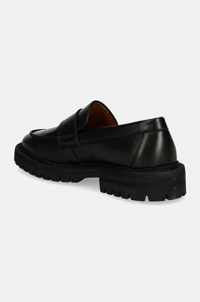 Obutev Usnjeni mokasini Common Projects Chunky Loafer 6177.7547 črna