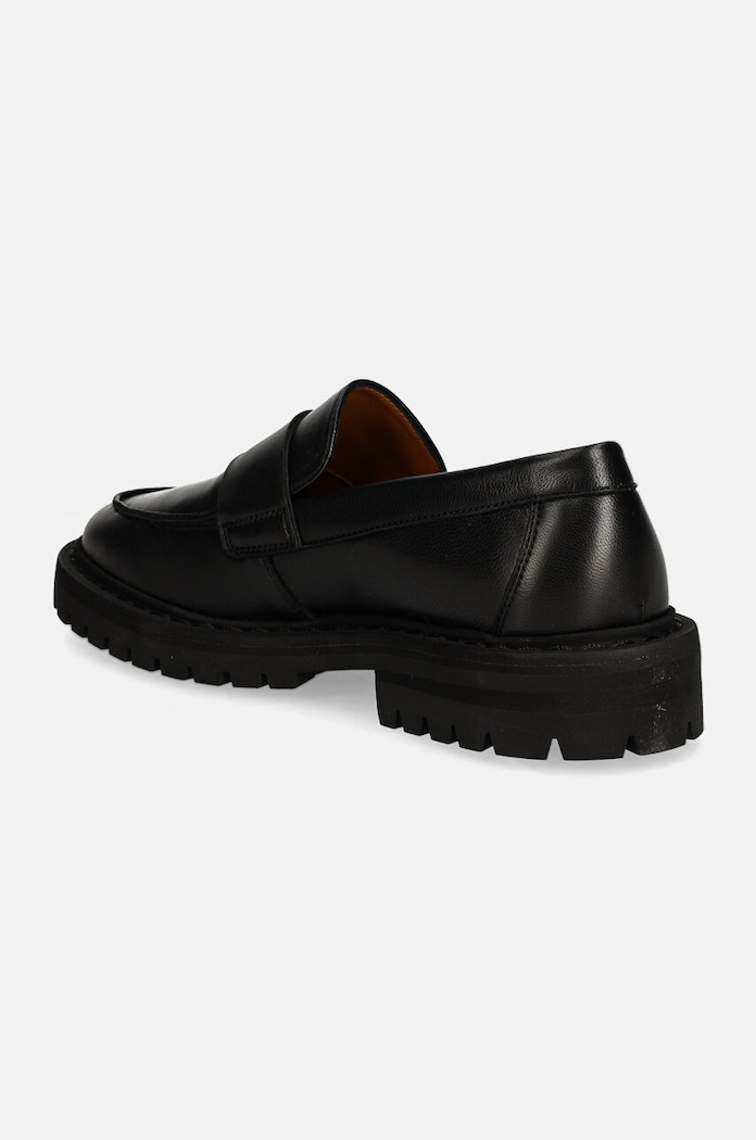Obutev Usnjeni mokasini Common Projects Chunky Loafer 6177.7547 črna