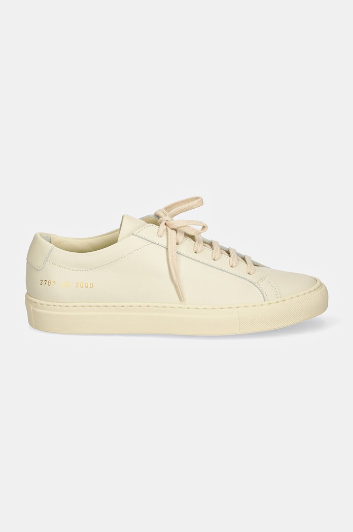 Common Projects Sneakers din piele Original Achilles Low 3701.3060 bej AW24