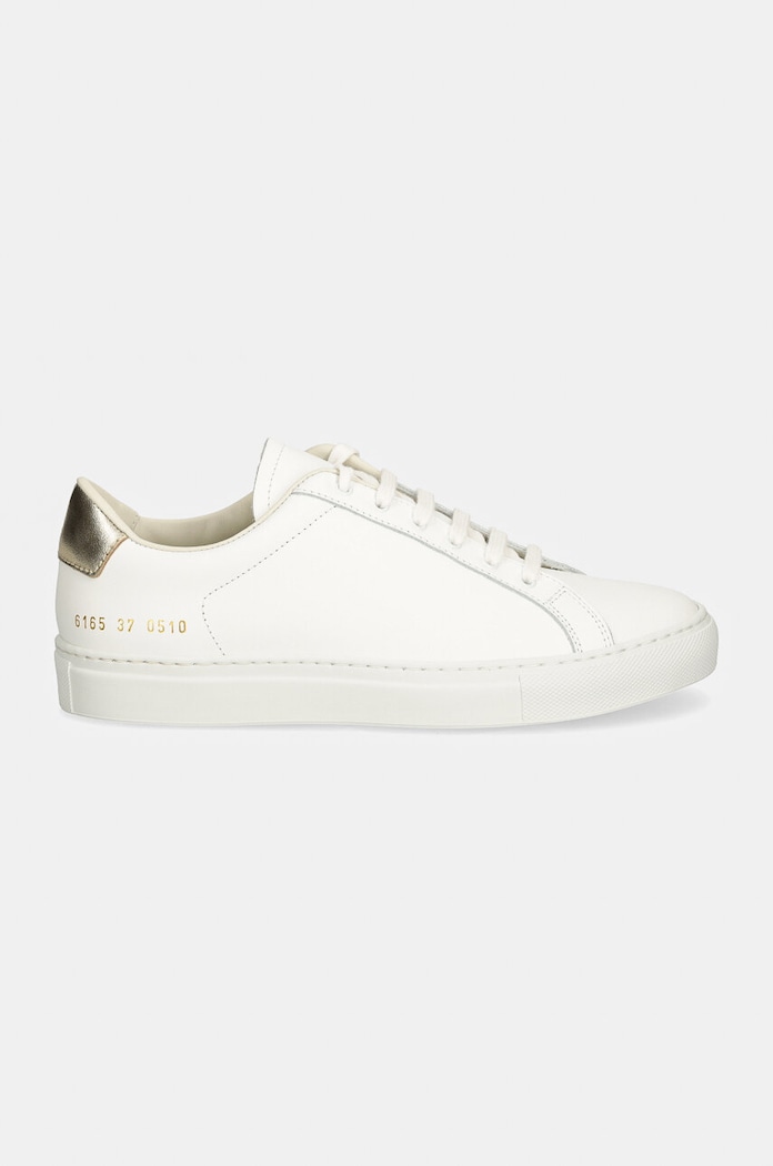 Common Projects Sneakers din piele Retro Classic 6165.0510 alb AW24