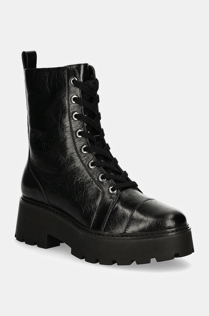 MICHAEL Michael Kors bőr bakancs Blake platform fekete 40F4BKFE7L.001