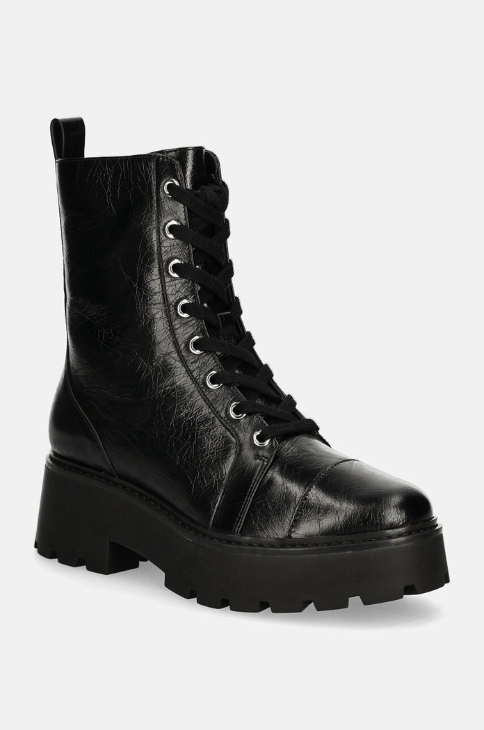 MICHAEL Michael Kors bőr bakancs Blake platform fekete 40F4BKFE7L.001