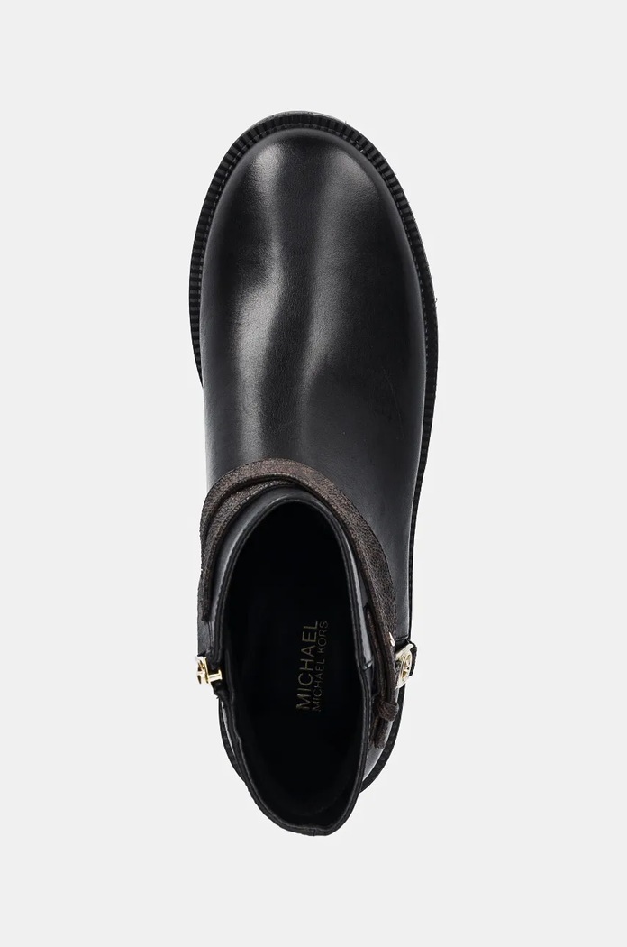 Nízké kozačky MICHAEL Michael Kors Abigail černá 40F4ABME7L.007