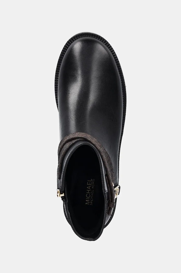 Nízké kozačky MICHAEL Michael Kors Abigail černá 40F4ABME7L.007