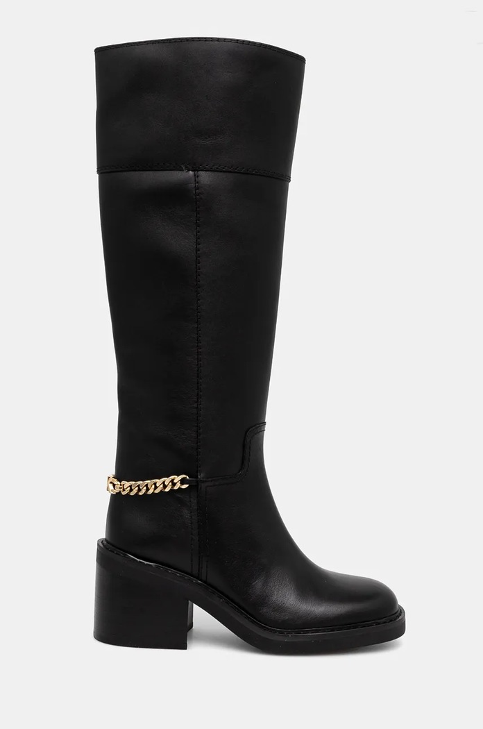 Μπότες MICHAEL Michael Kors Carlisle 5-8 cm μαύρο 40F4CLMB5L.001