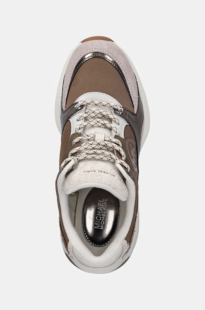 Tenisky MICHAEL Michael Kors Zuma hnědá 43F4ZUFS1D.287