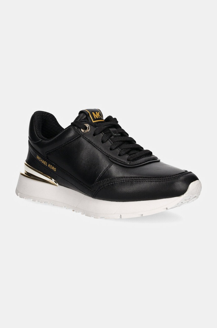 MICHAEL Michael Kors sneakers din piele Nova plată negru 43T4NVFS1L.001