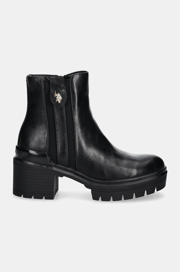 U.S. Polo Assn. botki HALEY HALEY008W.DY1 czarny AW24