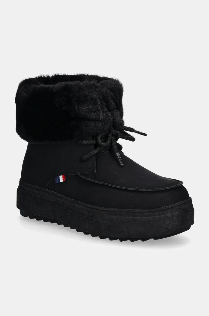 U.S. Polo Assn. śniegowce ICY syntetyczny czarny ICY001W.DHF1