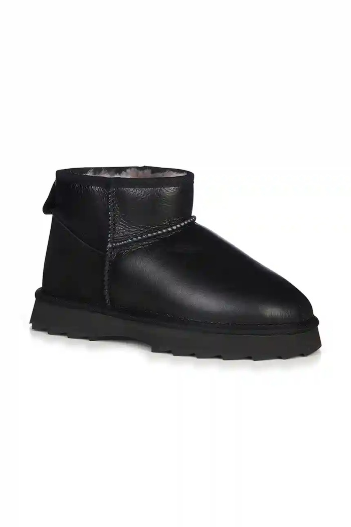 Kožne cipele za snijeg Emu Australia Sharky Micro Town W13154.BLAK crna AW25