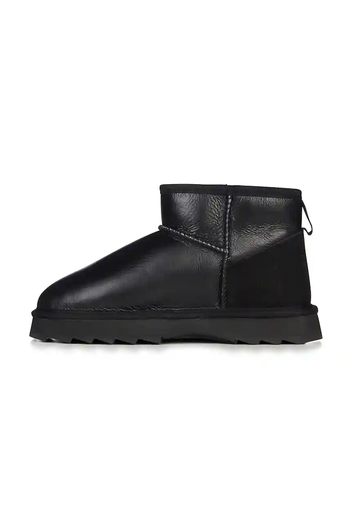 Kožne cipele za snijeg Emu Australia Sharky Micro Town crna W13154.BLAK