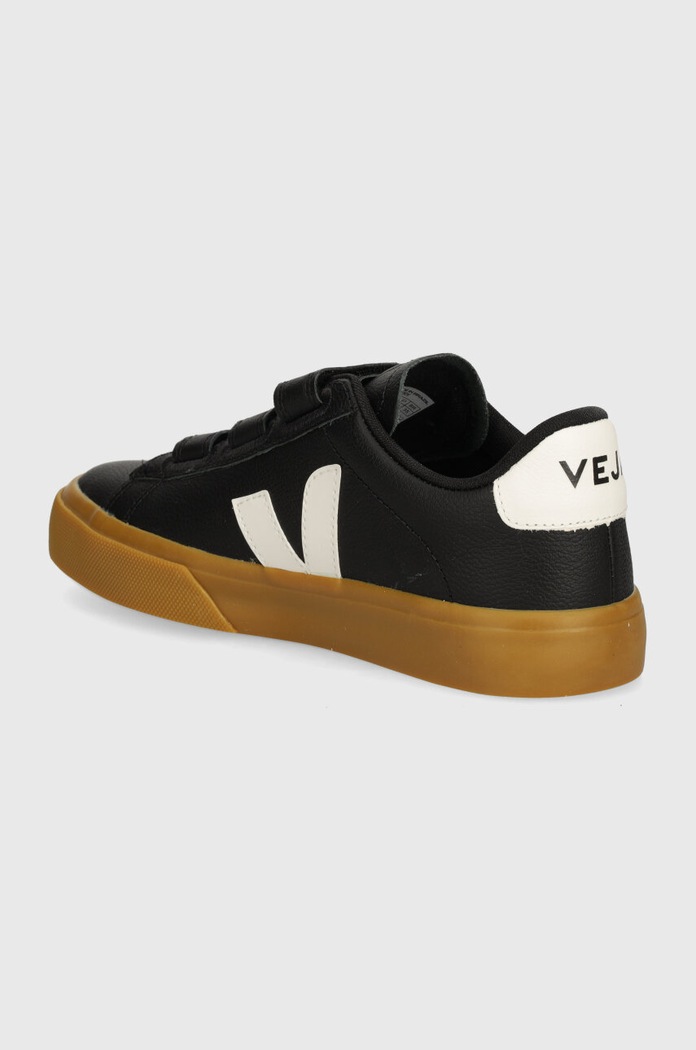 Boty Kožené tenisky Veja Recife Logo RC0503698A černá