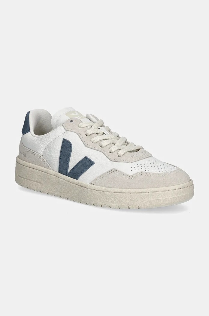 Veja sneakersy V-90 skóra zamszowa biały VD2003845A
