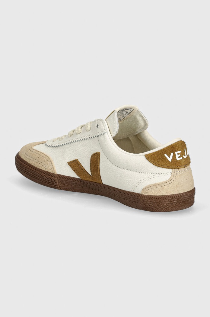 Scarpe Veja sneakers in pelle Volley VO2003720A bianco