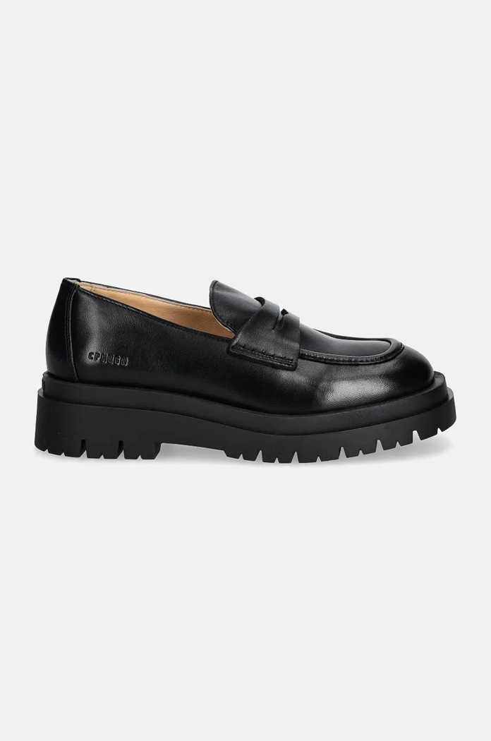 Кожени мокасини Copenhagen CPH1012 черен AW24