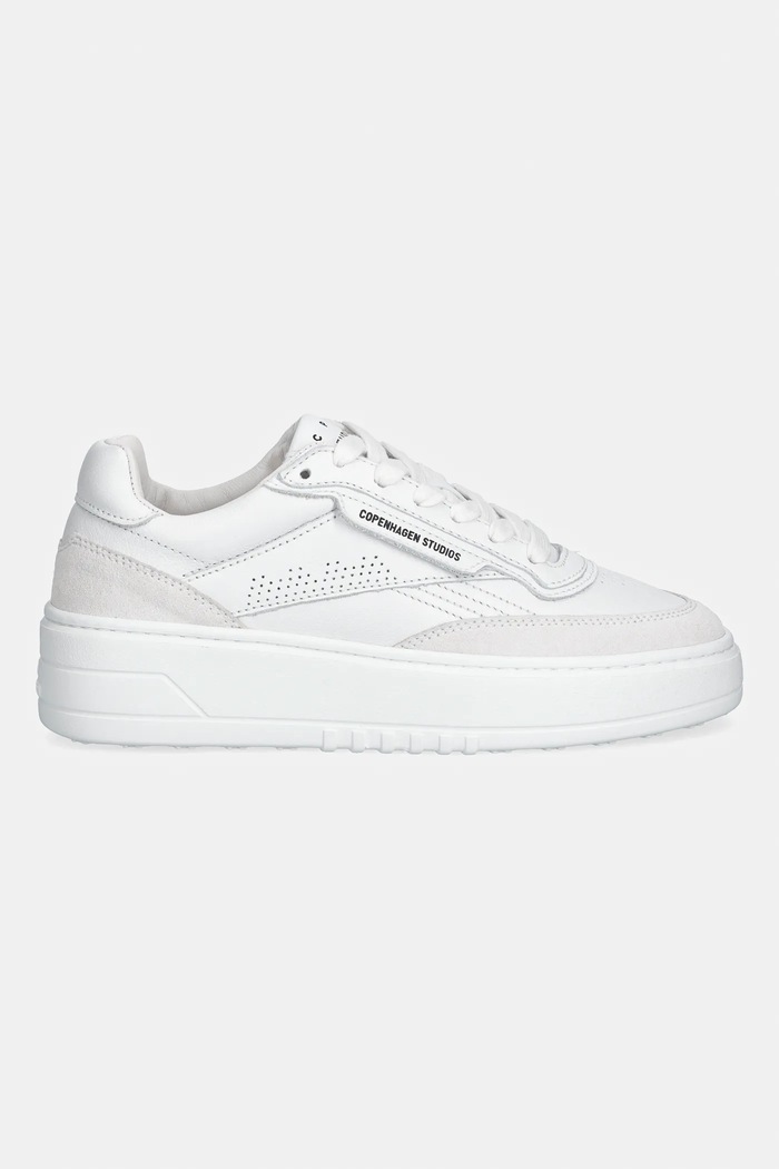 Copenhagen sneakersy skórzane Leather mix CPH89 biały SS26
