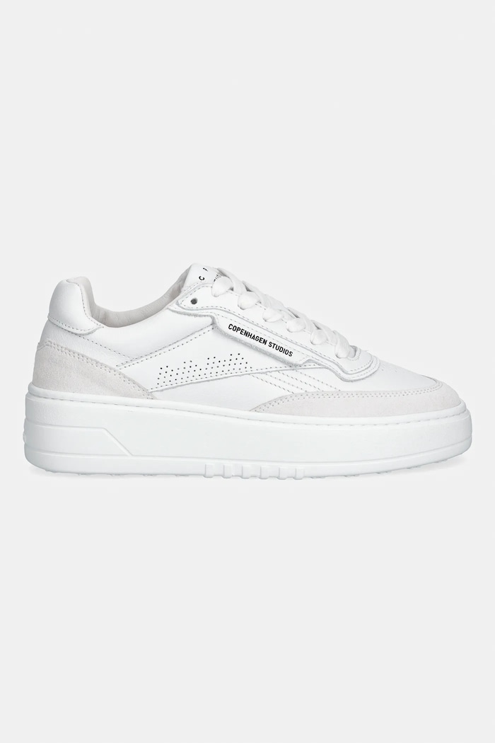 Copenhagen sneakersy skórzane Leather mix CPH89 biały SS26