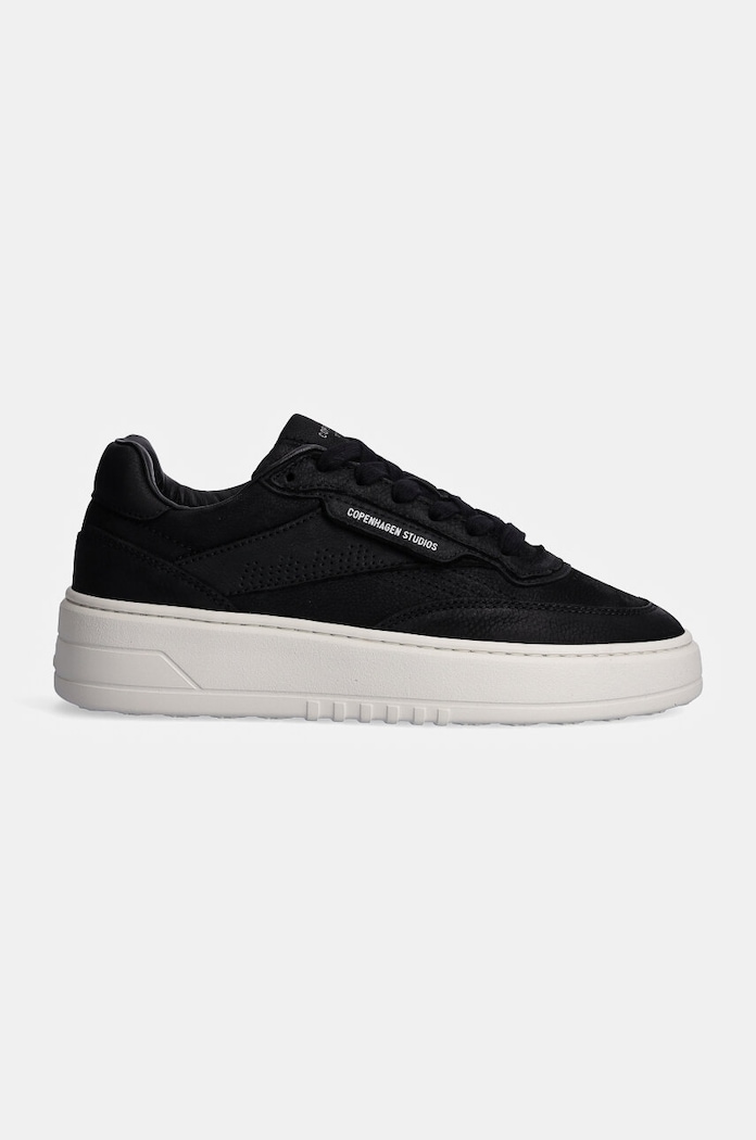 Kožené sneakers boty Copenhagen Leather mix CPH89 černá SS26