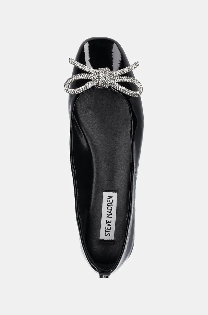 Kožené baleríny Steve Madden Nilsa černá SM11003517.017