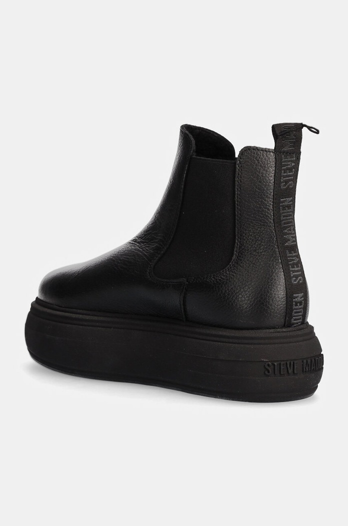 Obuwie Steve Madden sztyblety skórzane Hazel SM11003088.017 czarny