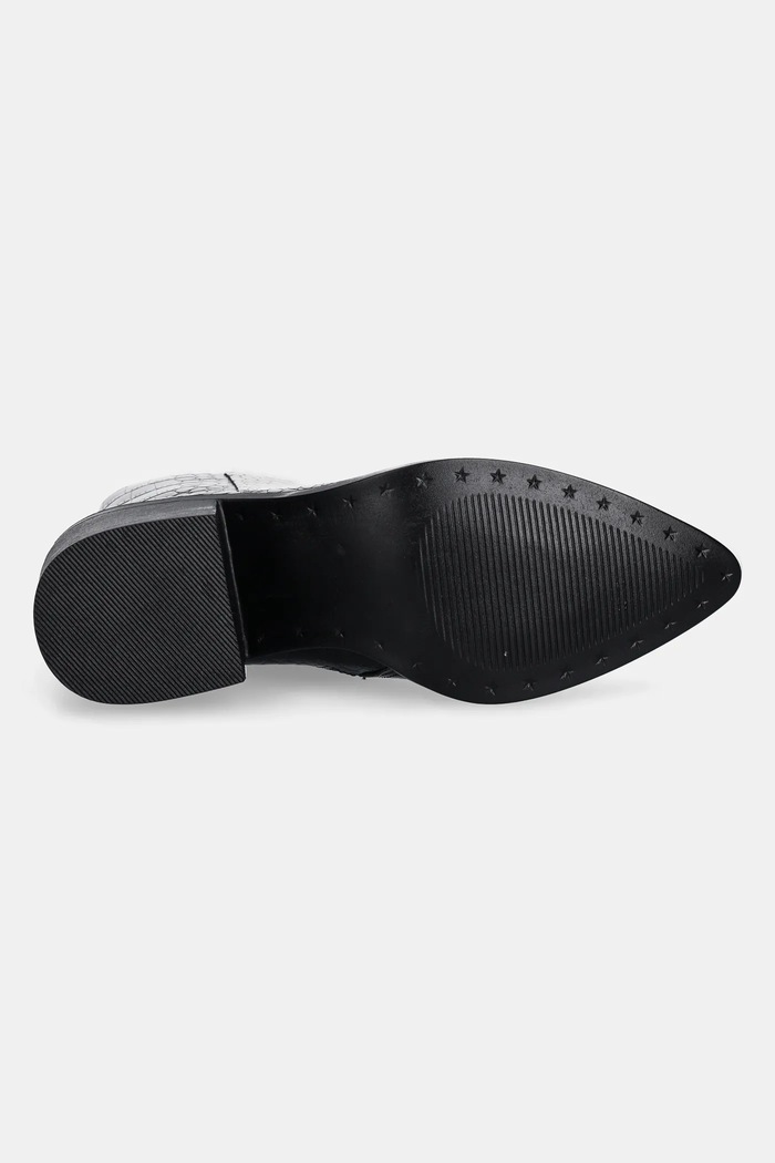 Steve Madden botki skórzane Admire SM11003355.066 czarny