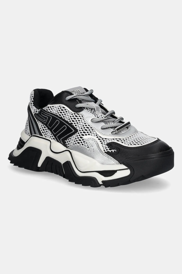 Sneakers boty Steve Madden Kingpin imitace kůže černá SM11003513.915