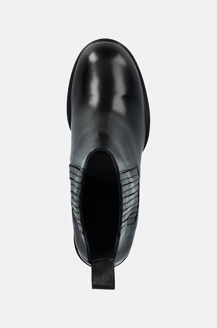 Billi Bi ghete chelsea de piele negru A7300