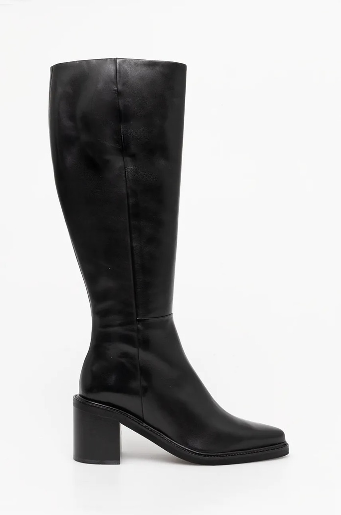 Usnjeni elegantni škornji Billi Bi A7311 črna AW24